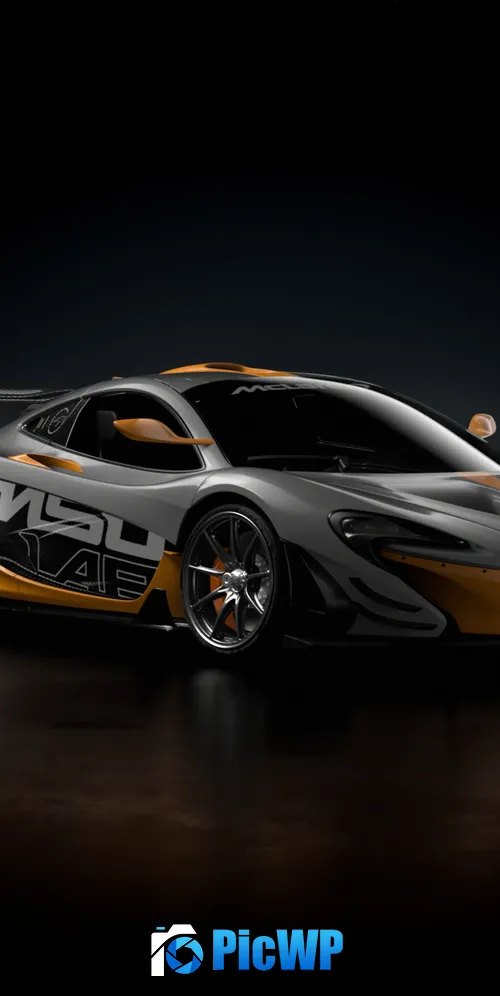 McLaren P1 GTR McLaren NFT Genesis Collection 3K Mobile Wallpaper