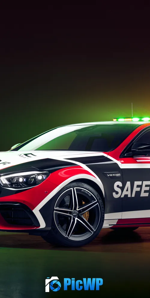 Mercedes-AMG E 63 S 4MATIC+ Safety Car 2022 3K Mobile Wallpaper