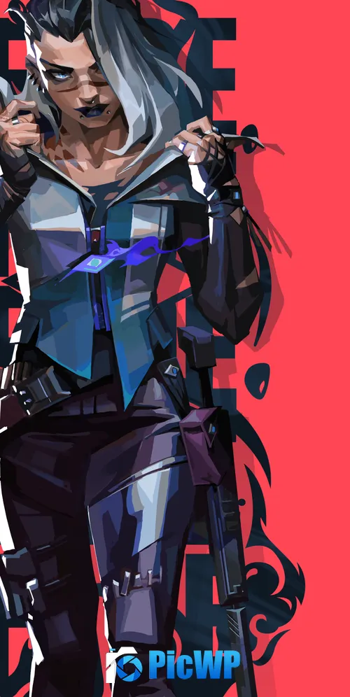 Valorant Fade 3K Mobile Wallpaper