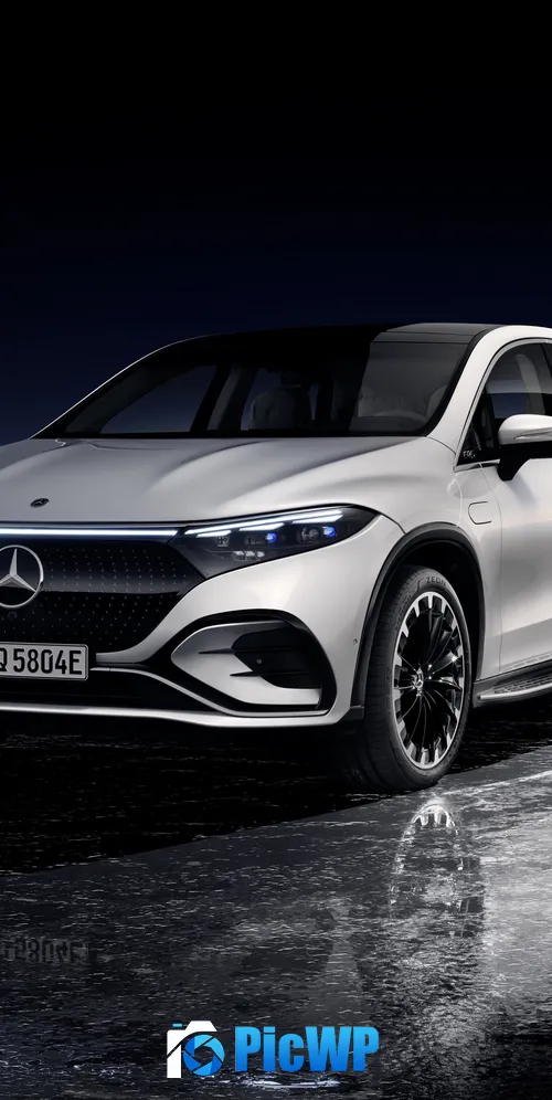 Mercedes-Benz EQS 450+ SUV AMG Line 2022 3K Mobile Wallpaper