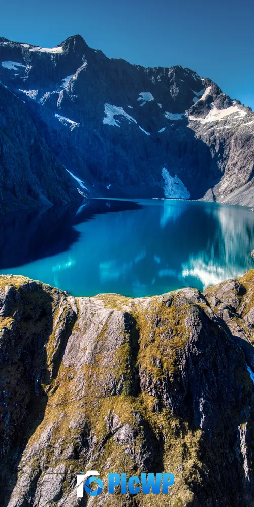 Lake Erskine Southern Alps 3K Mobile Wallpaper