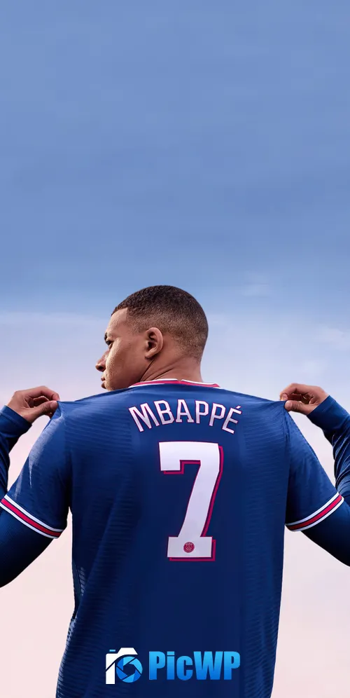 Kylian Mbappé French Footballer 3K Mobile Wallpaper