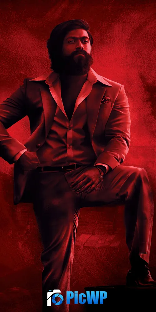 KGF: Chapter 2 Yash 3K Mobile Wallpaper