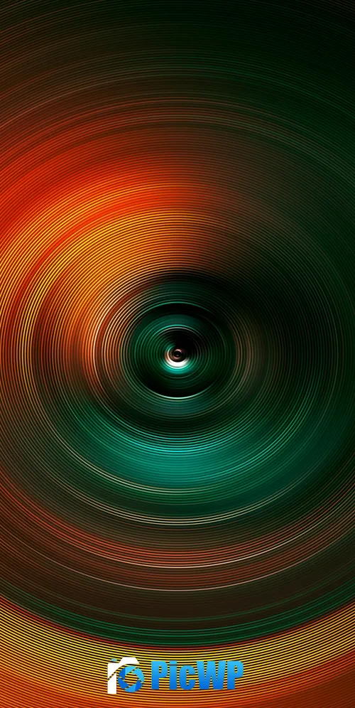 Circles Rings 3K Mobile Wallpaper