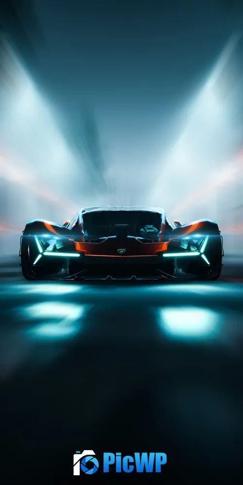 Lamborghini Terzo Millennio Concept cars 3K Mobile Wallpaper