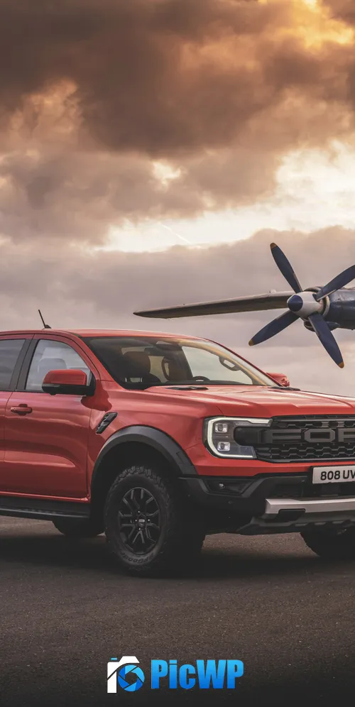 Ford Ranger Raptor 2023 3K Mobile Wallpaper