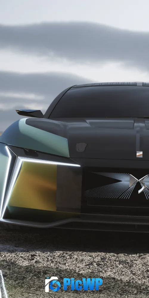 DS E-Tense Performance Concept Formula E racing car 3K Mobile Wallpaper