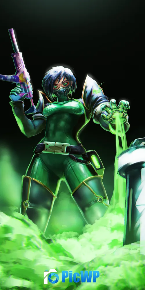 Viper (Valorant) 3K Mobile Wallpaper