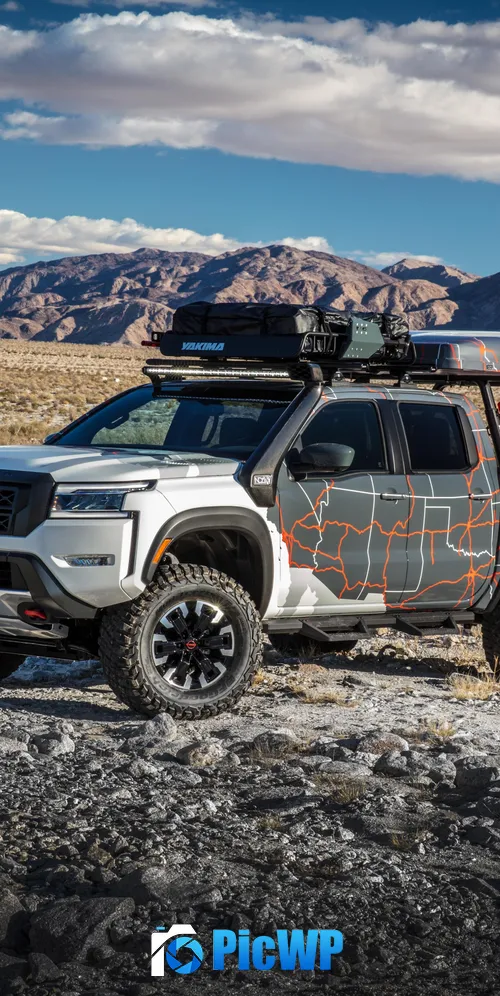 Nissan Frontier Project Adventure Off-Road SUV 3K Mobile Wallpaper
