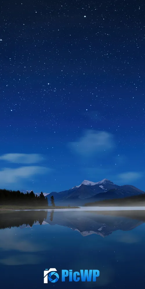 Maligne Lake Jasper National Park 3K Mobile Wallpaper