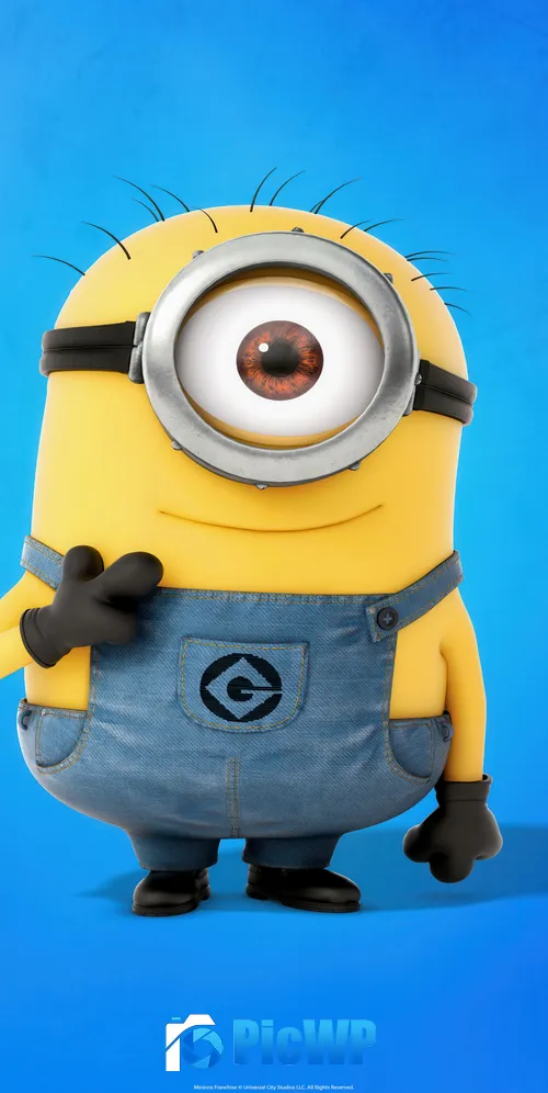 Carl Minion 3K Mobile Wallpaper