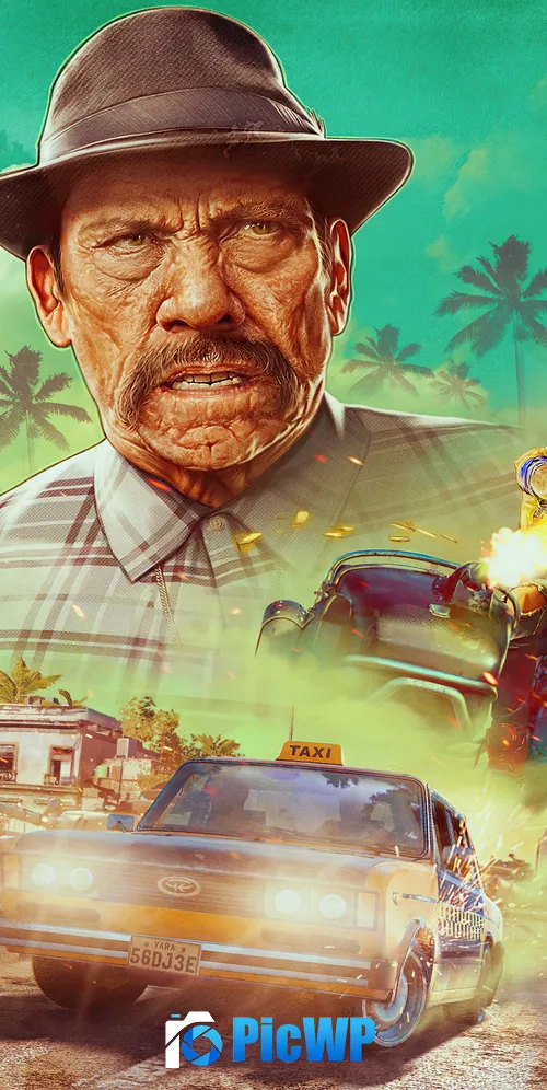 Far Cry 6 Danny Trejo 3K Mobile Wallpaper