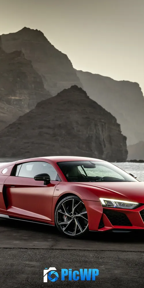 Audi R8 V10 performance RWD 3K Mobile Wallpaper