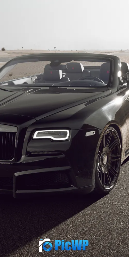 Spofec Rolls-Royce Dawn Black Badge Overdose 3K Mobile Wallpaper