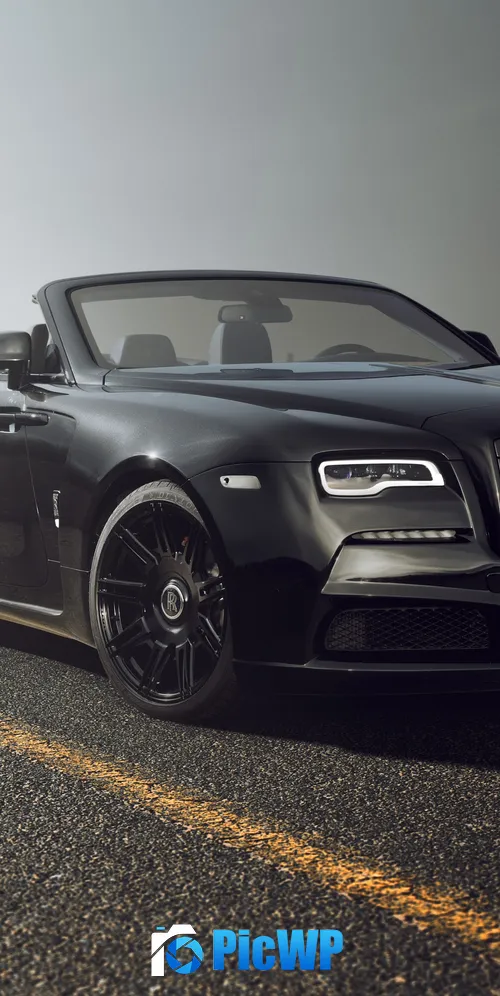 Spofec Rolls-Royce Dawn Black Badge Overdose 3K Mobile Wallpaper