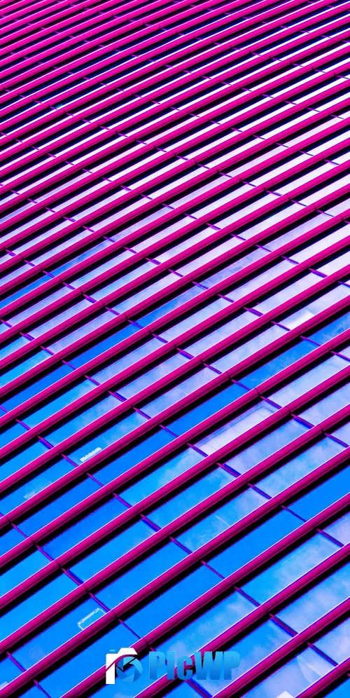 Facade Pink 3K Mobile Wallpaper