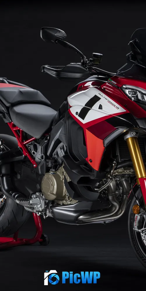 Ducati Multistrada V4 Pikes Peak 2022 3K Mobile Wallpaper