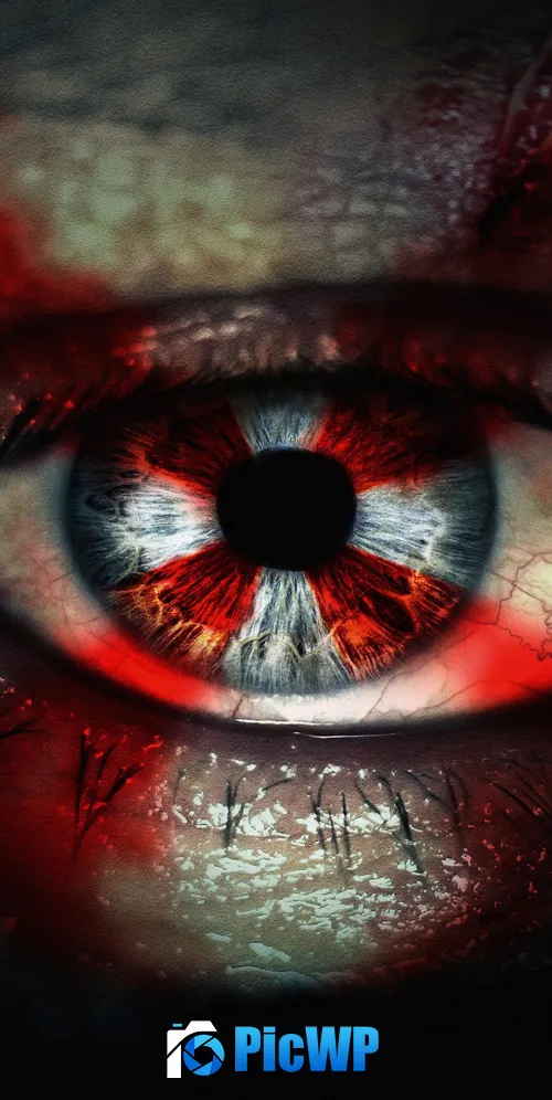 Resident Evil: Welcome to Raccoon City Eye 3K Mobile Wallpaper