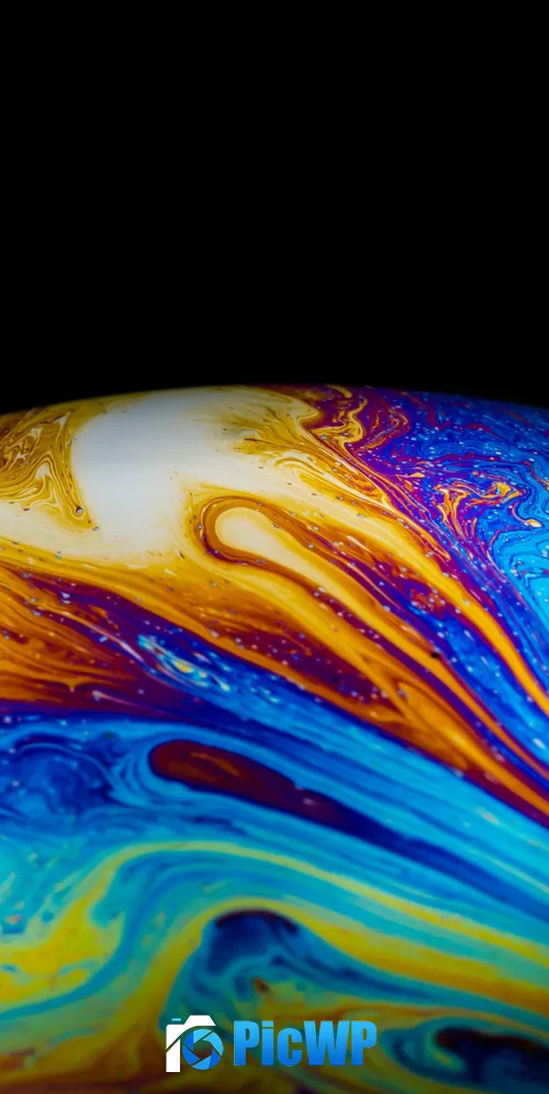 Soap Bubble Planet 3K Mobile Wallpaper
