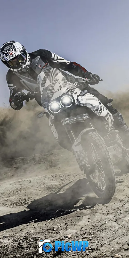 Ducati DesertX Adventure motorcycles 3K Mobile Wallpaper