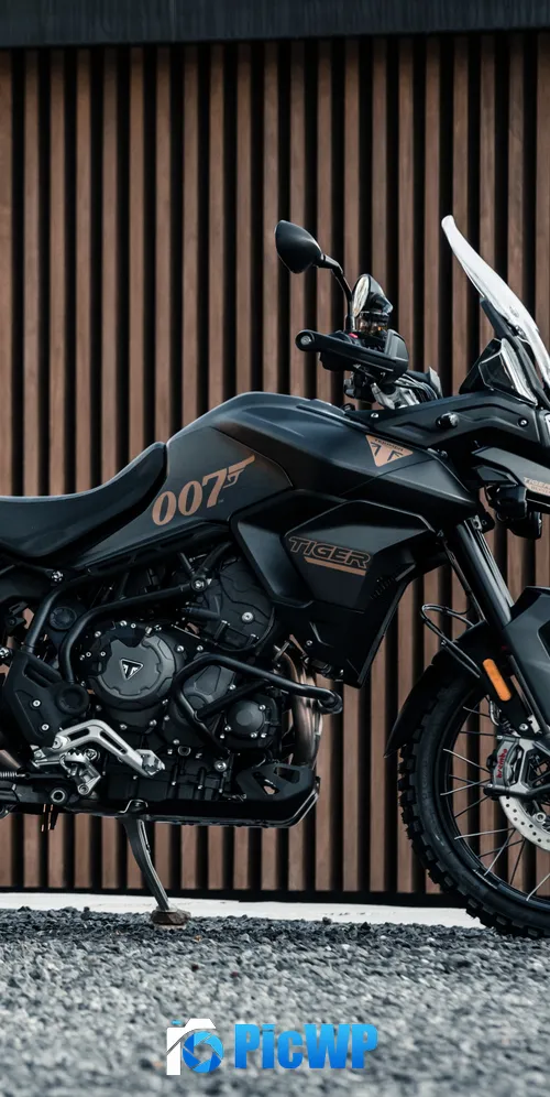 Triumph Tiger 900 Bond Edition 3K Mobile Wallpaper