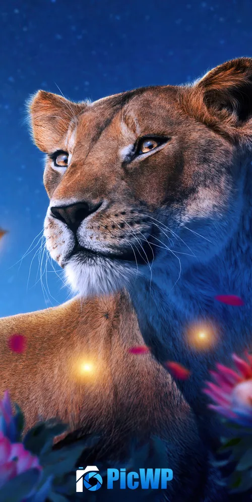 Sarabi Mufasa: The Lion King 3K Mobile Wallpaper