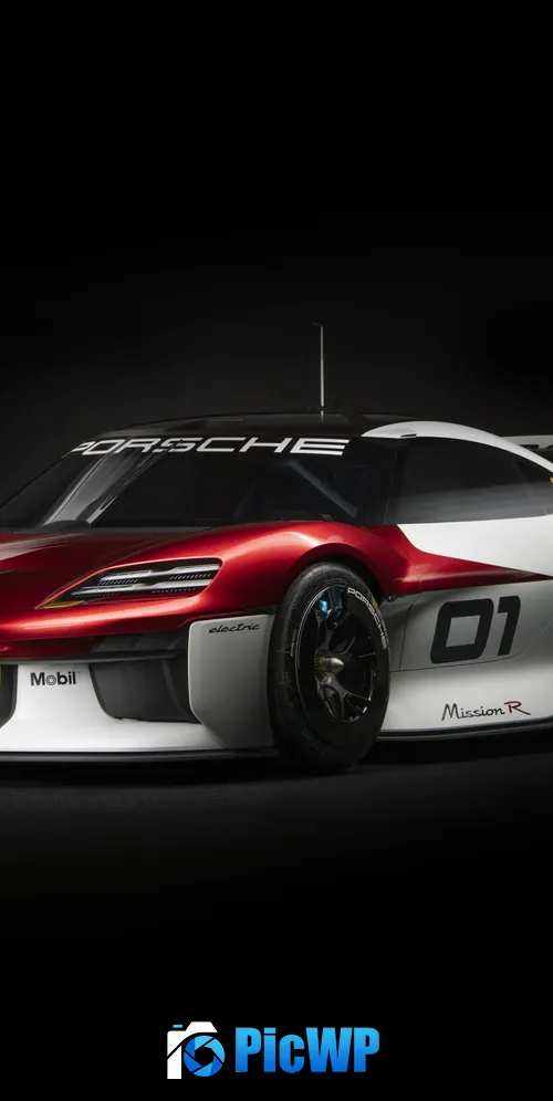 Porsche Mission R 3K Mobile Wallpaper