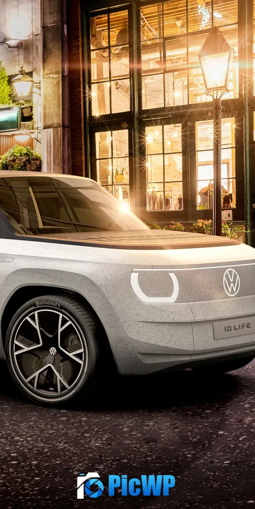 Volkswagen I.D. LIFE Electric cars 3K Mobile Wallpaper