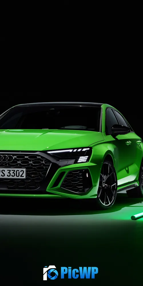 Audi RS 3 Sedan Luxury Sedan 3K Mobile Wallpaper