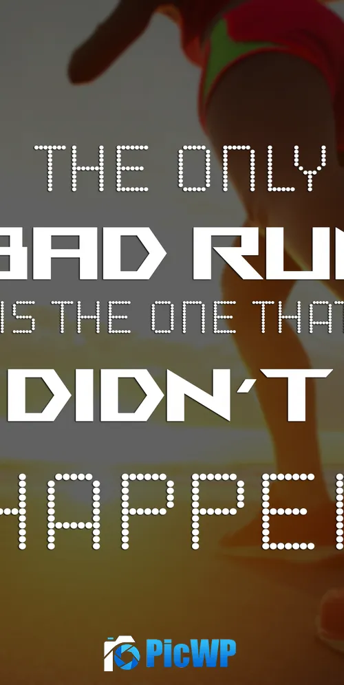 Running Popular quotes 3K Mobile Wallpaper