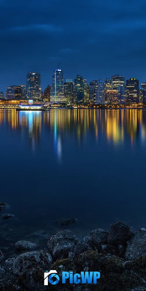 Vancouver City Canada 3K Mobile Wallpaper