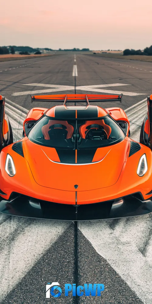 Koenigsegg Jesko Hyper Sports Cars 3K Mobile Wallpaper