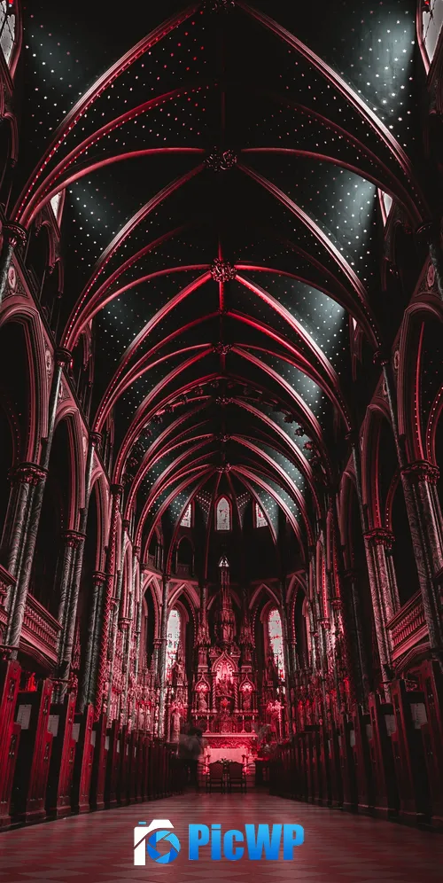 Notre-Dame Cathedral Basilica Ottawa 3K Mobile Wallpaper