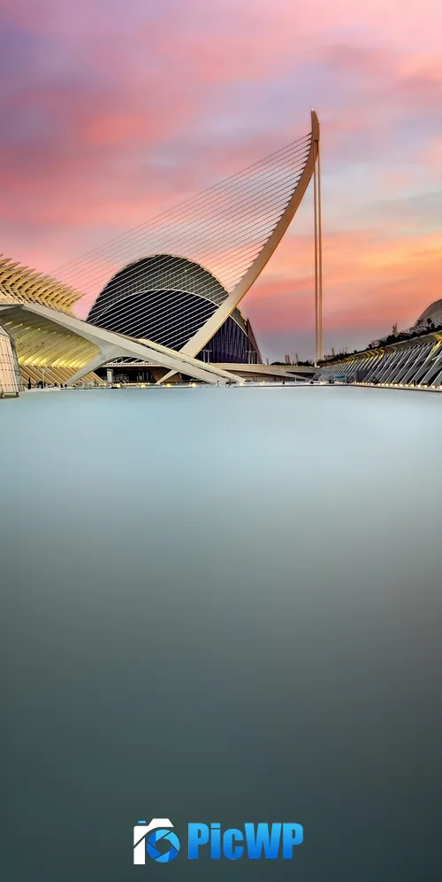 City of Arts and Sciences 3K Mobile Wallpaper
