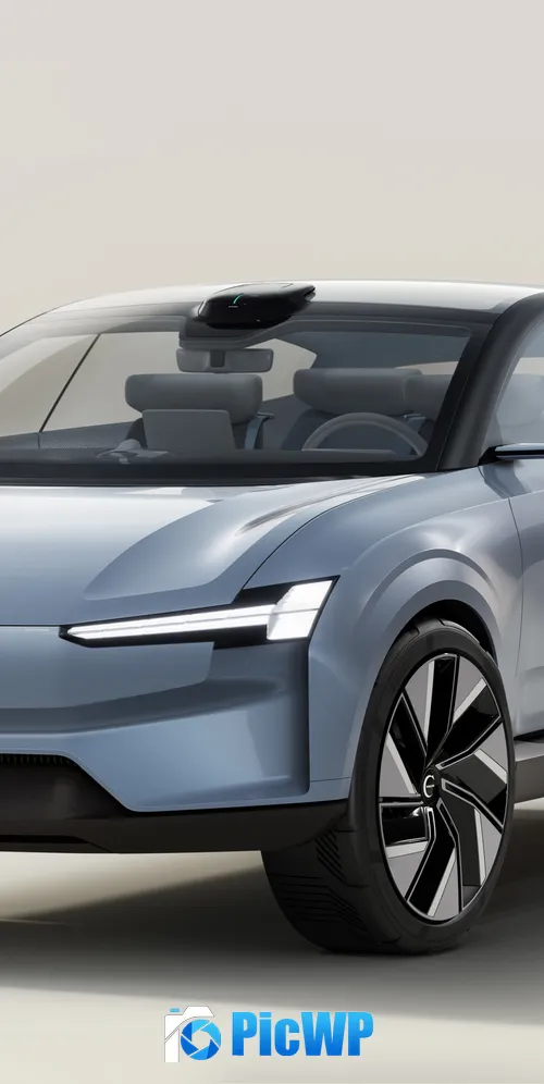 Volvo Concept Recharge Electric SUV 3K Mobile Wallpaper
