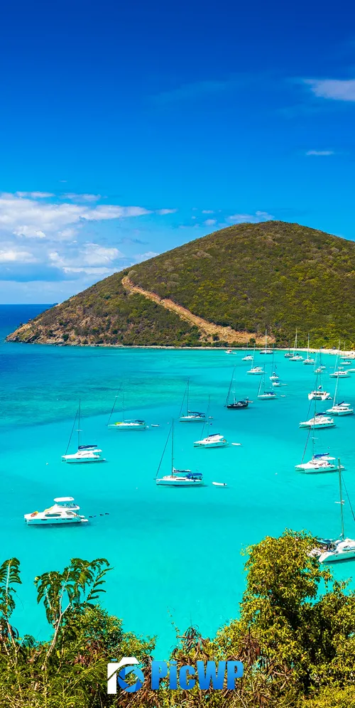 Jost Van Dyke British Virgin Islands 3K Mobile Wallpaper