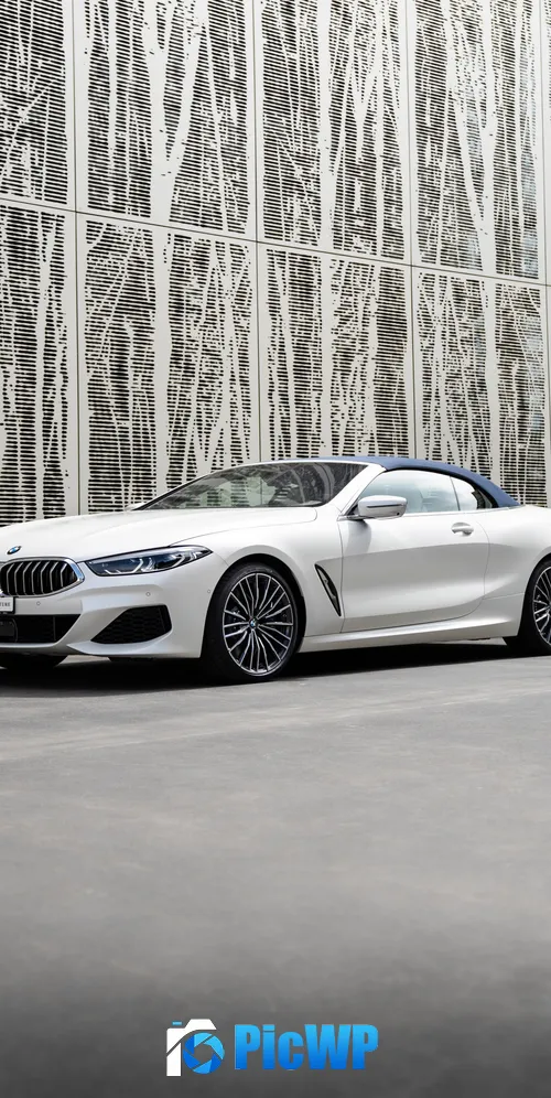 BMW 8 Series Cabrio Edition Haute Couture 3K Mobile Wallpaper