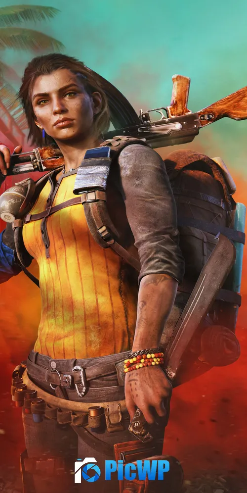 Clara Garcia Far Cry 6 3K Mobile Wallpaper