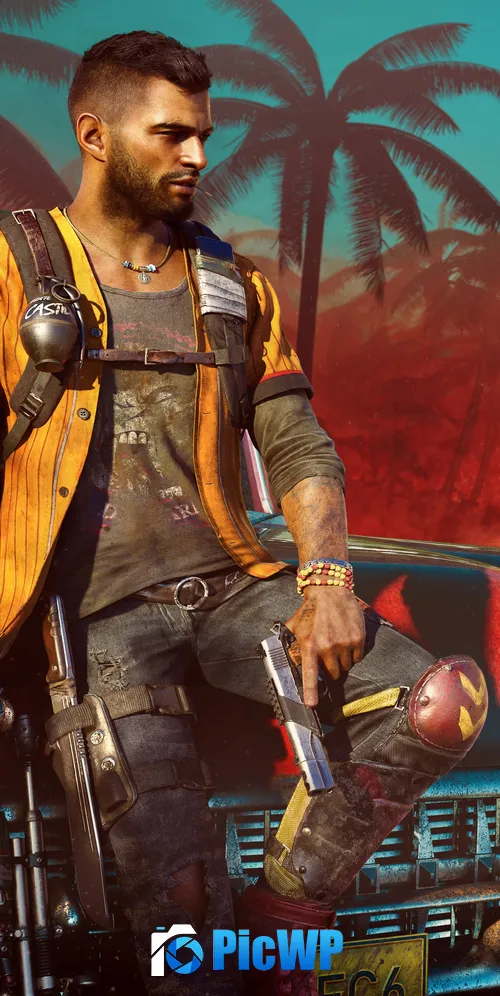 Far Cry 6 Dani Rojas 3K Mobile Wallpaper