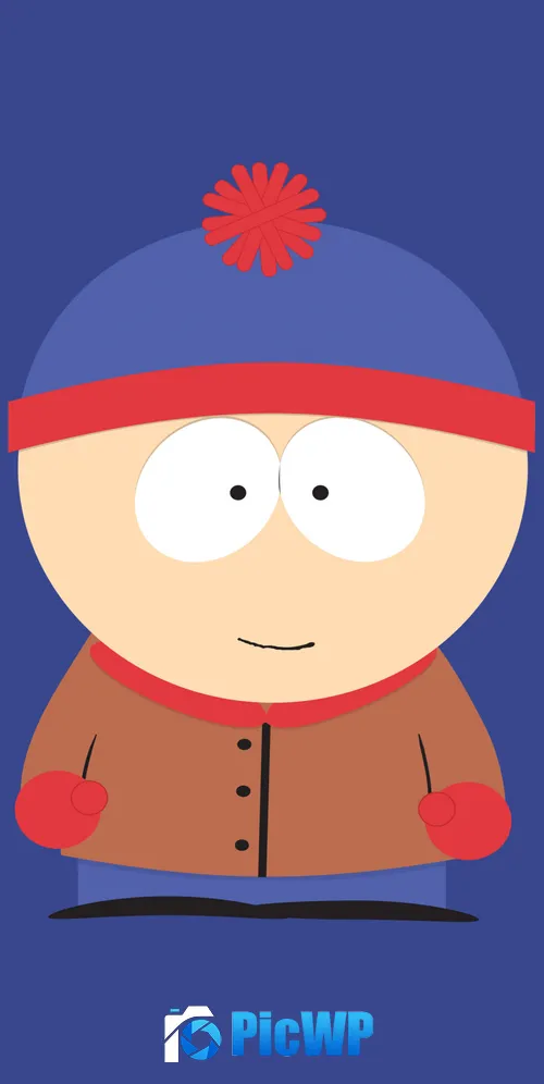 Stan Marsh Minimalist 3K Mobile Wallpaper