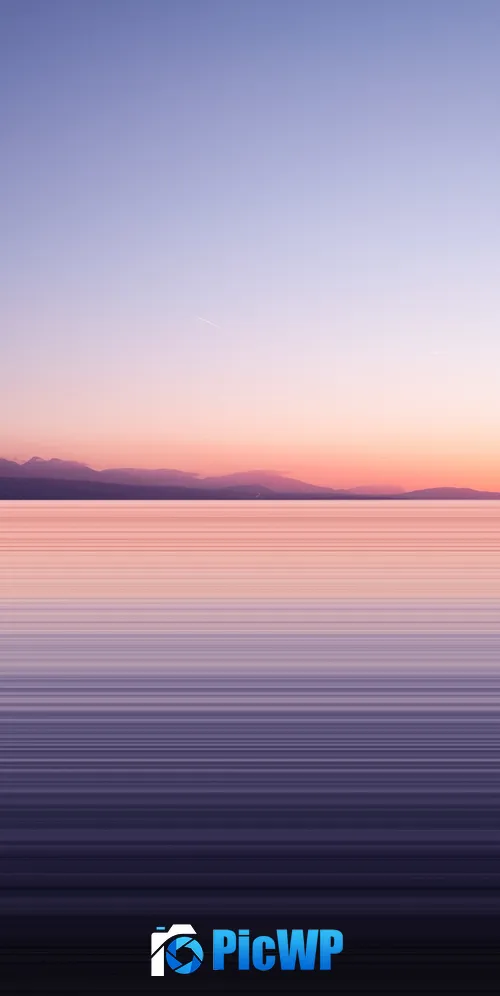 Silhouette Mountains 3K Mobile Wallpaper