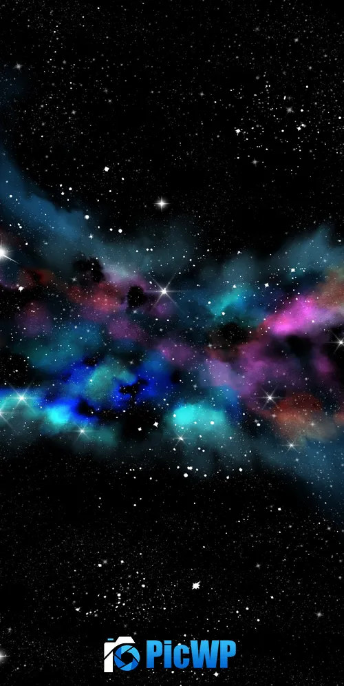Galaxy Nebula 3K Mobile Wallpaper