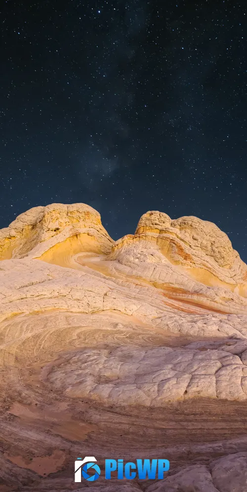 Rock Desert 3K Mobile Wallpaper