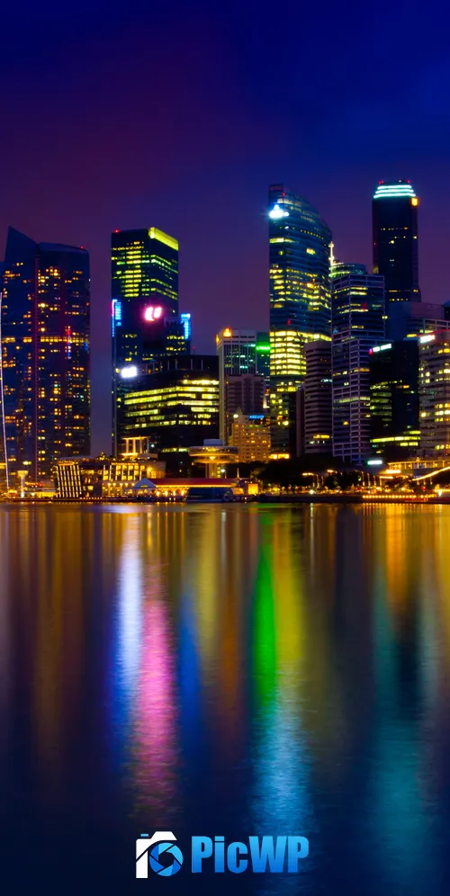 Marina Bay Singapore 3K Mobile Wallpaper