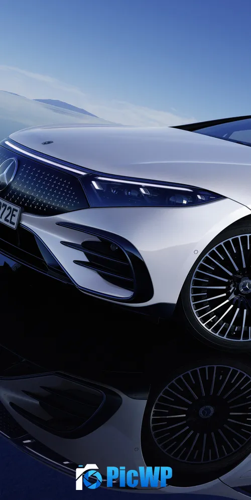 Mercedes-Benz EQS 580 4MATIC AMG Line Electric cars 3K Mobile Wallpaper