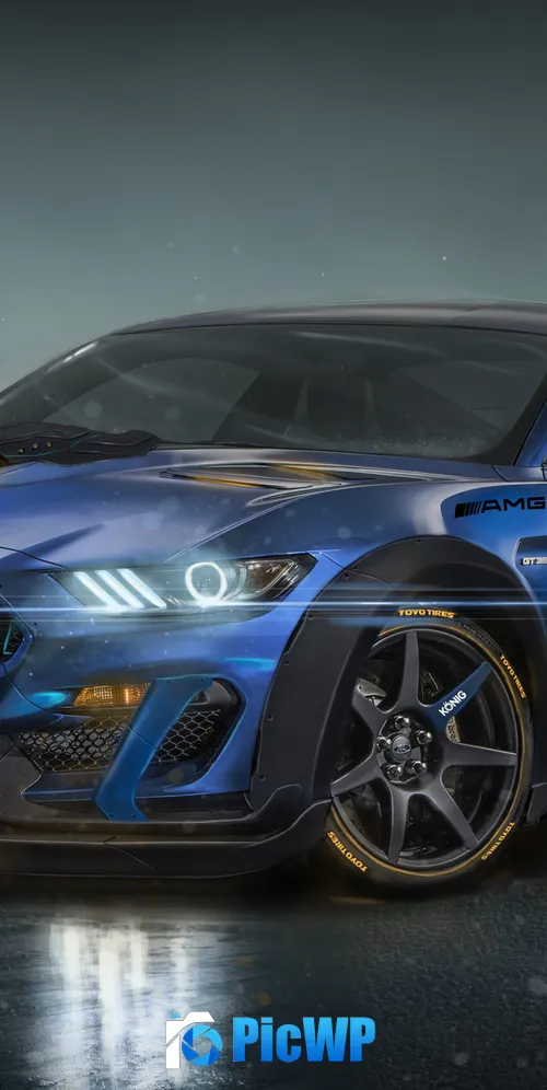 Shelby GT350R Bodykit 3K Mobile Wallpaper