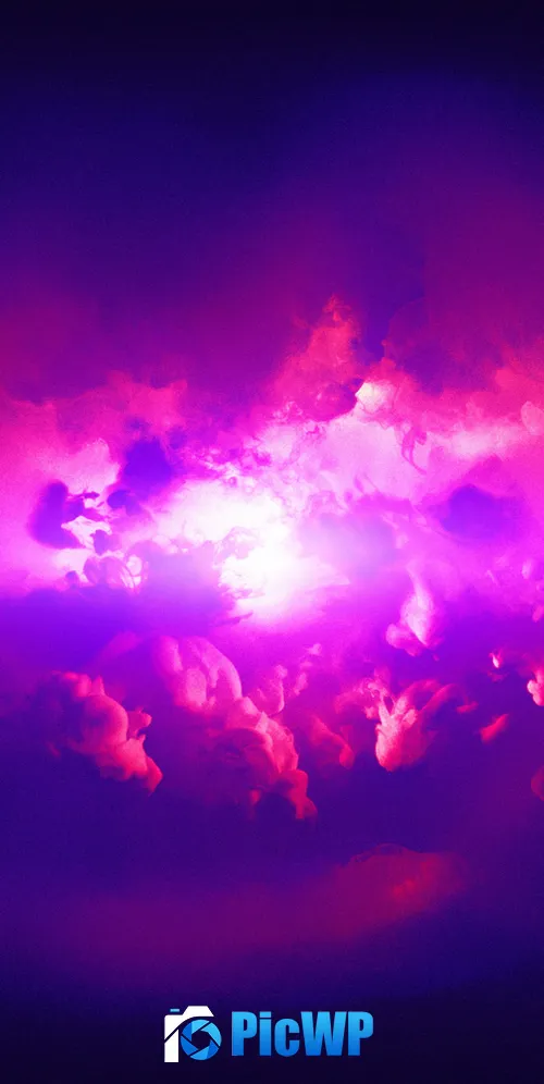 Pink clouds Sun 3K Mobile Wallpaper
