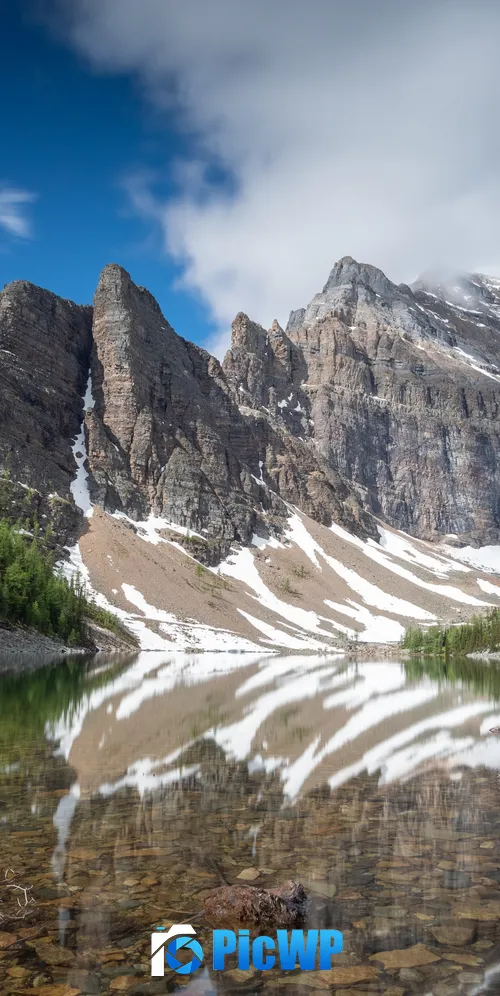 Lake Agnes Canada 3K Mobile Wallpaper
