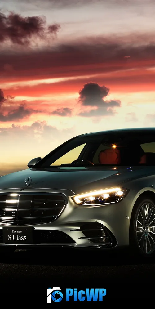 Mercedes-Benz S-Class 2021 3K Mobile Wallpaper