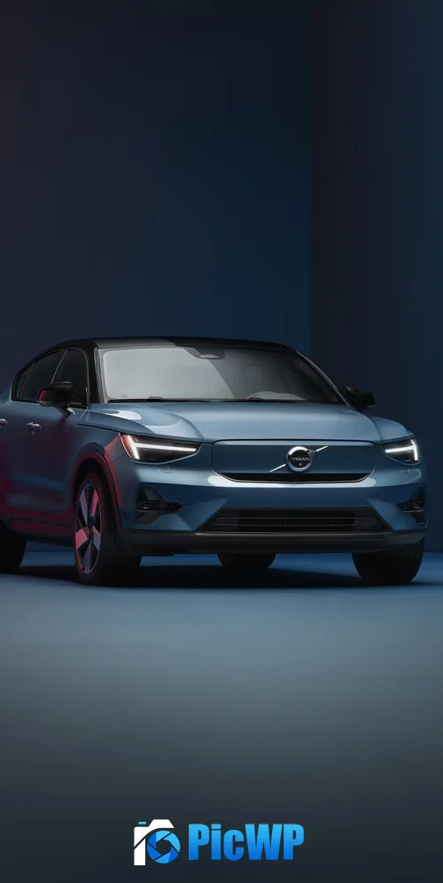Volvo C40 Recharge Electric SUV 3K Mobile Wallpaper
